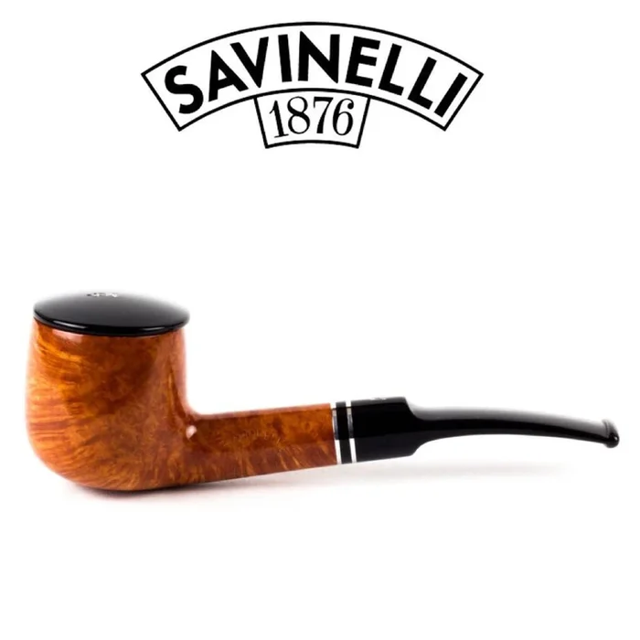 Savinelli – Monsieur – 121 – Natural Smooth – 9mm Filter