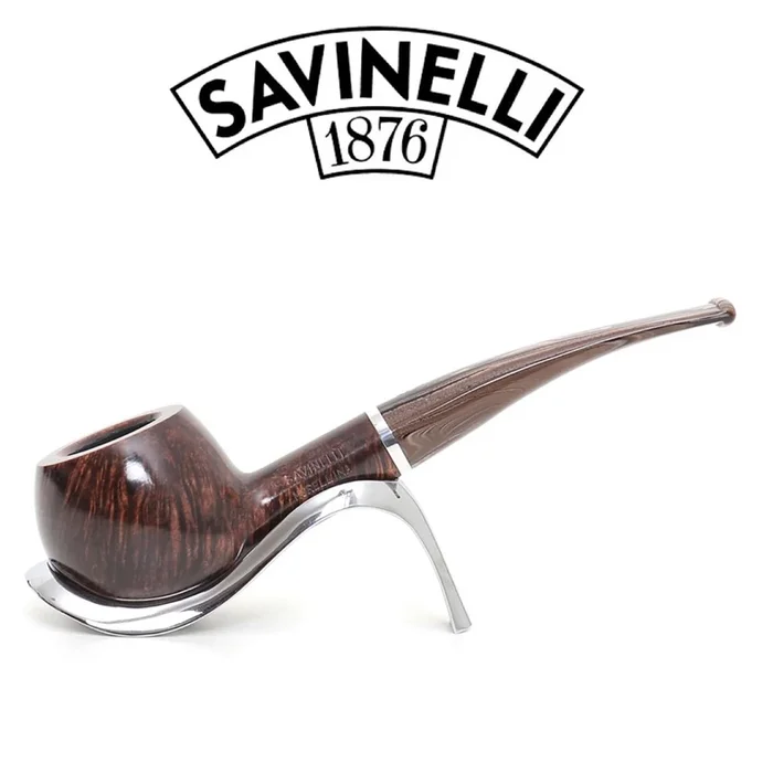 Savinelli – Morellina – Smooth Brown – 315 – 9mm Filter Pipe