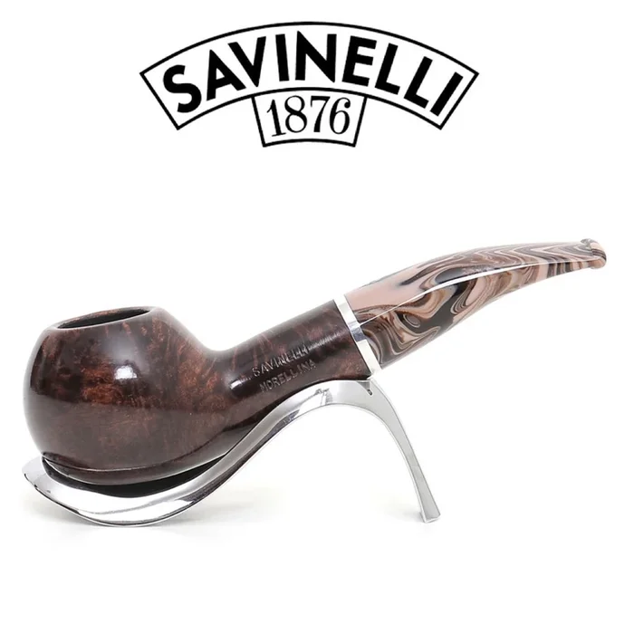 Savinelli – Morellina – Smooth Brown – 321 – 6mm Filter Pipe