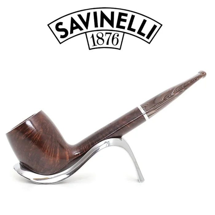 Savinelli – Morellina – Smooth Brown – 802 – 6mm Filter Pipe