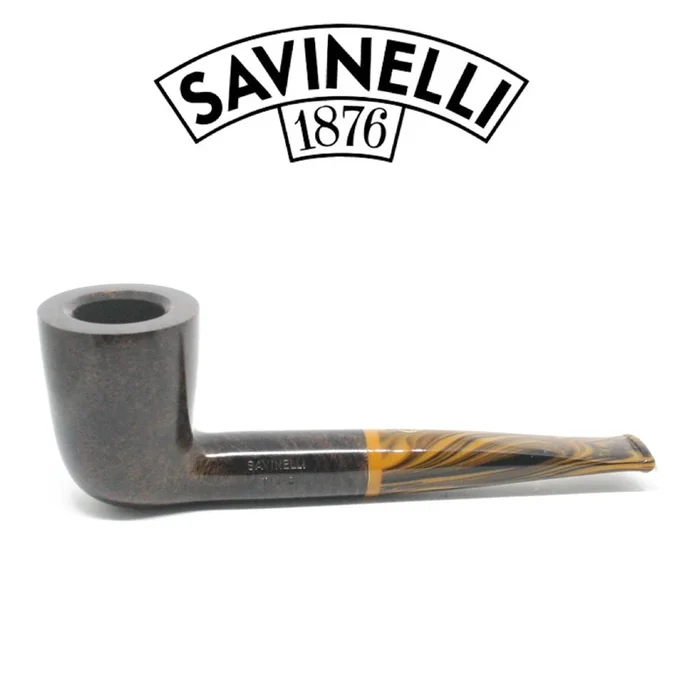 Savinelli – Tigre 409 – Smooth – 9mm Filter Pipe