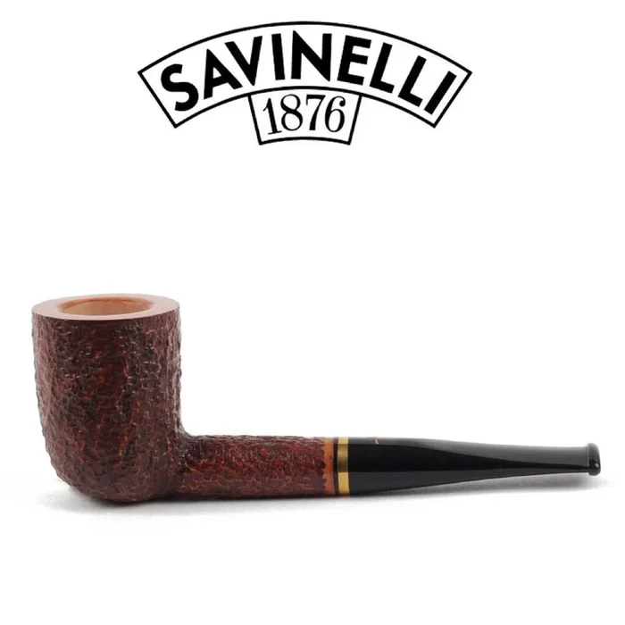 Savinelli – Venere Brownblasted – 412 – 9mm Filter Pipe