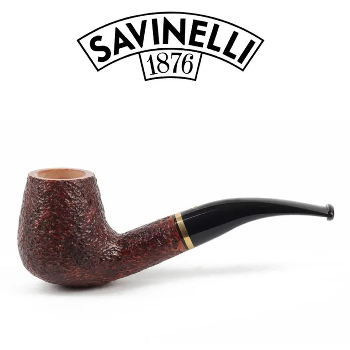 Savinelli – Venere Brownblasted – 628 – 9mm Filter Pipe