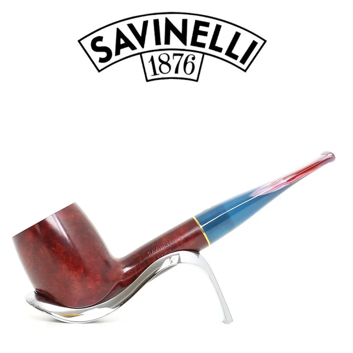 Savinelli – Vigna 128 – Smooth Marrone – 9mm Filter Pipe