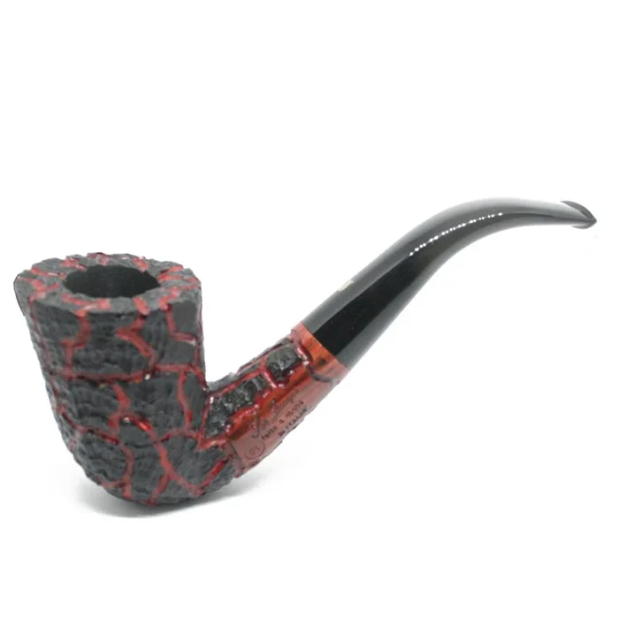 Ser Jacopo – Maior Partially Sandblast Bent Dublin S1 – 9mm Filter Pipe
