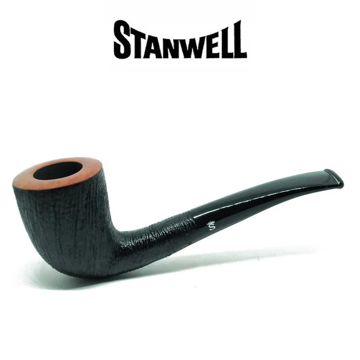 Stanwell – Brushed Black – 140 – Pipe