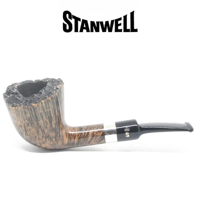 Stanwell – Pipe of the Year 2020 – Black Flame Grain – 9mm Filter Pipe