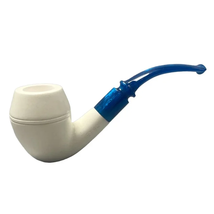 Star Meerschaum – Bent Rhodesian – Blue Stem