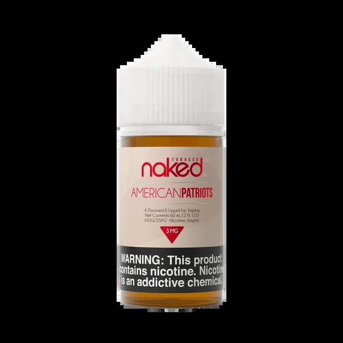 American Patriots – Naked 100 – 60mL