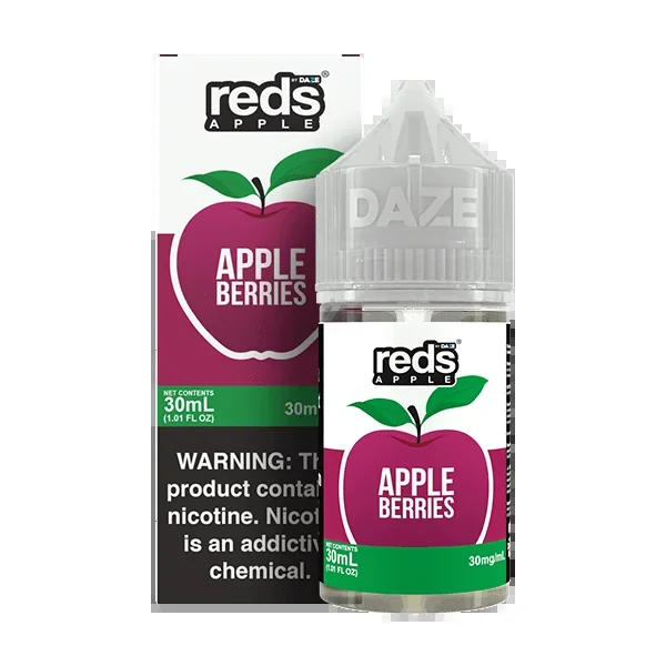 Apple Berries SALT – Red’s Apple E-Juice by 7 Daze – 30mL