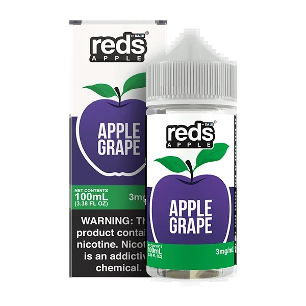 Apple Grape – Red’s Apple E-Juice by 7 Daze – 100mL