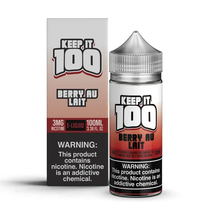 Berry Au Lait – Keep It 100 – 100mL
