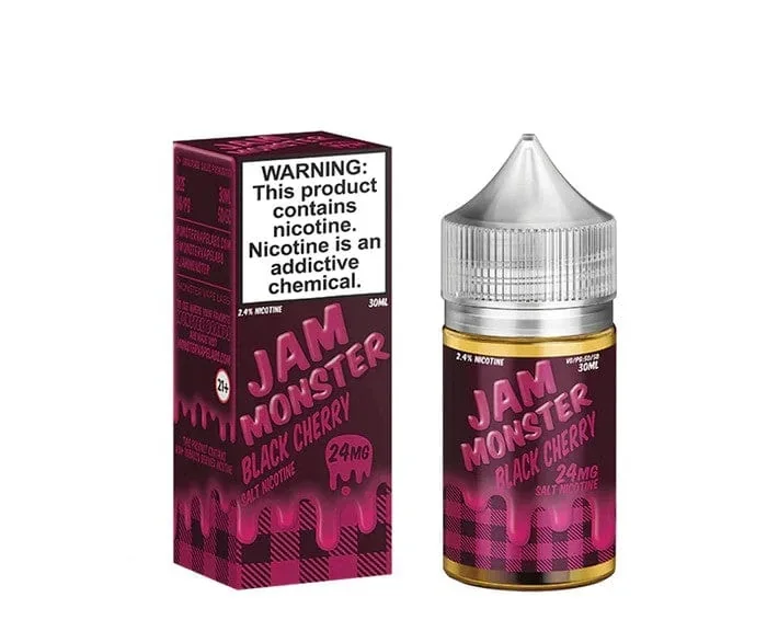 Black Cherry SALT – Jam Monster – 30mL
