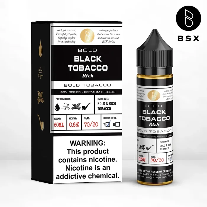Black Tobacco – BSX Series – 60mL