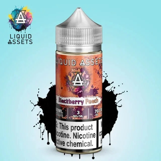 Blackberry Peach – Liquid Assets – 100mL