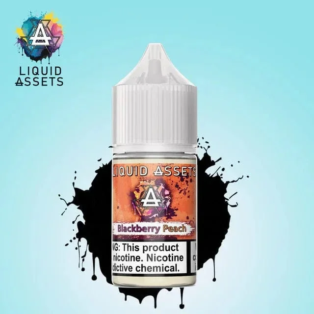 Blackberry Peach SALT – Liquid Assets – 30mL