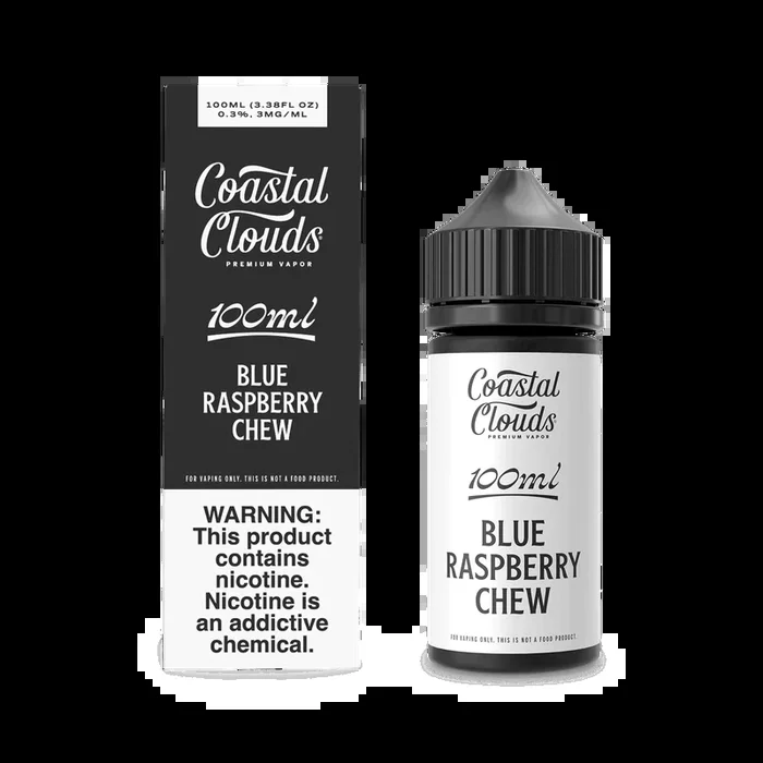 Blue Raspberry Chew – Coastal Clouds – 100mL