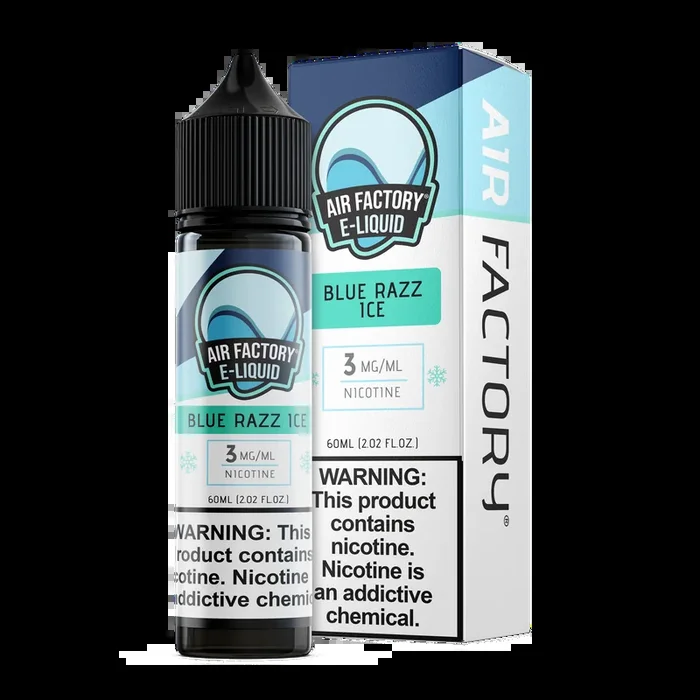 Blue Razz ICE – Air Factory E-Liquids – 60mL