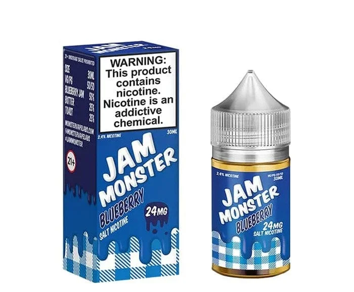 Blueberry SALT – Jam Monster – 30mL