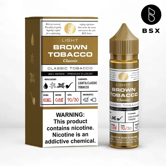 Brown Tobacco – BSX Series – 60mL