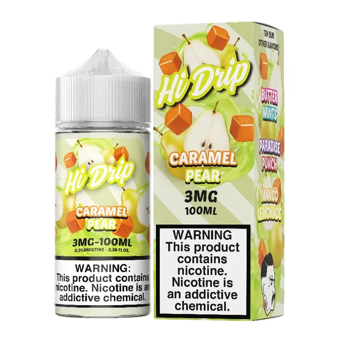 Caramel Pear – Hi Drip – 100mL