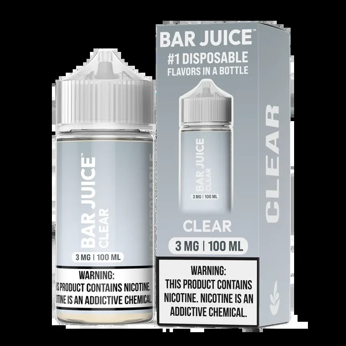 Clear – Bar Juice – 100mL