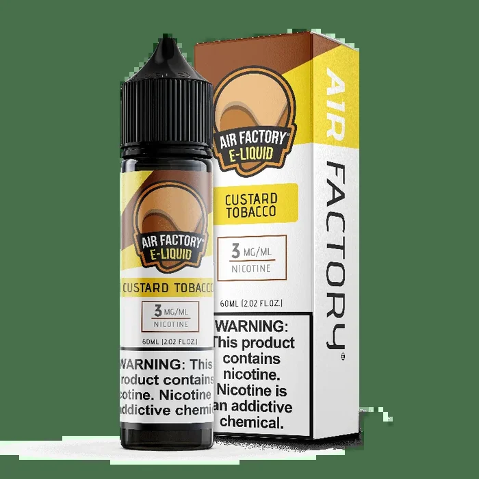 Custard Tobacco – Air Factory E-Liquids – 60mL
