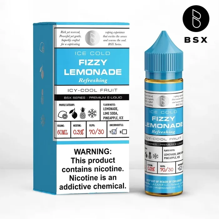 Fizzy Lemonade – BSX Series – 60mL