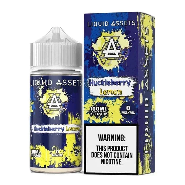 FROZEN Huckleberry Lemon SALT – Liquid Assets – 30mL