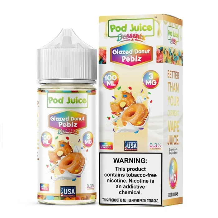 Glazed Donut Peblz – Pod Juice – 100mL