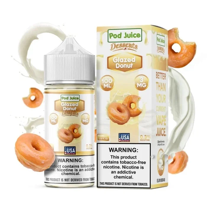 Glazed Donut – Pod Juice – 100mL