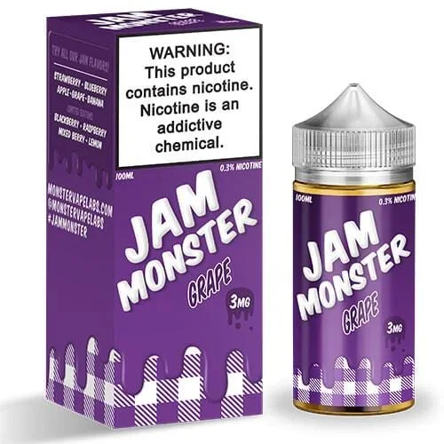 Grape – Jam Monster – 100mL