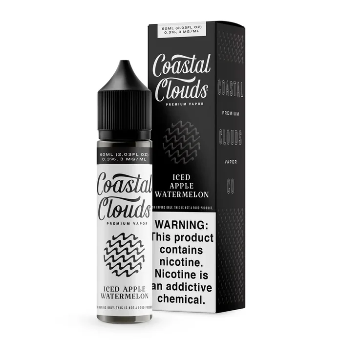 ICED Apple Watermelon – Coastal Clouds – 60mL