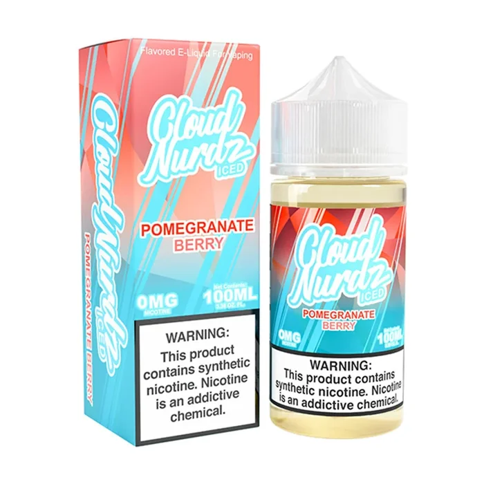 ICED Pomegranate Berry – Cloud Nurdz – 100mL