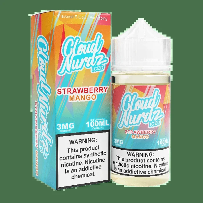 ICED Strawberry Mango – Cloud Nurdz – 100mL