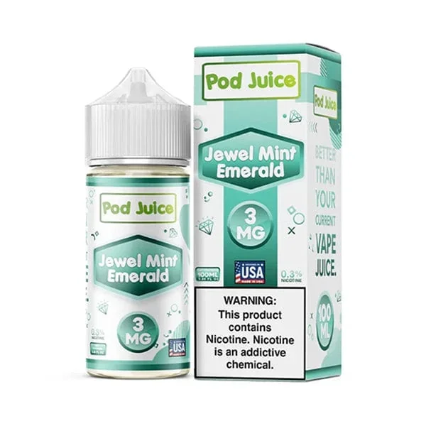 Jewel Mint Emerald – Pod Juice – 100mL