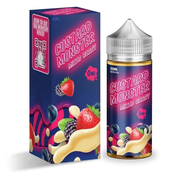 Mixed Berry – Custard Monster – 100mL