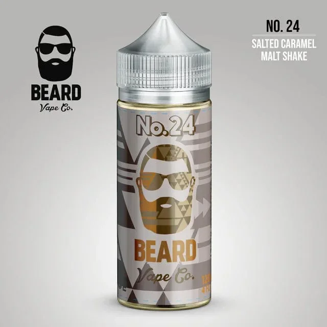 No. 24 Salted Caramel Malt Shake – Beard Vape Co. – 120mL