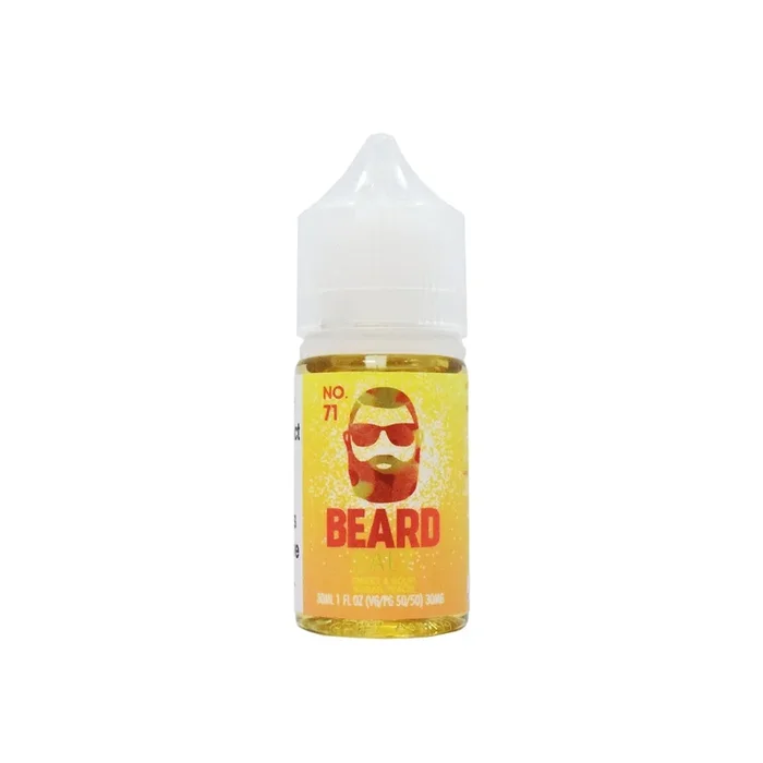 No. 71 Peach Candy SALT – Beard Vape Co. – 30mL