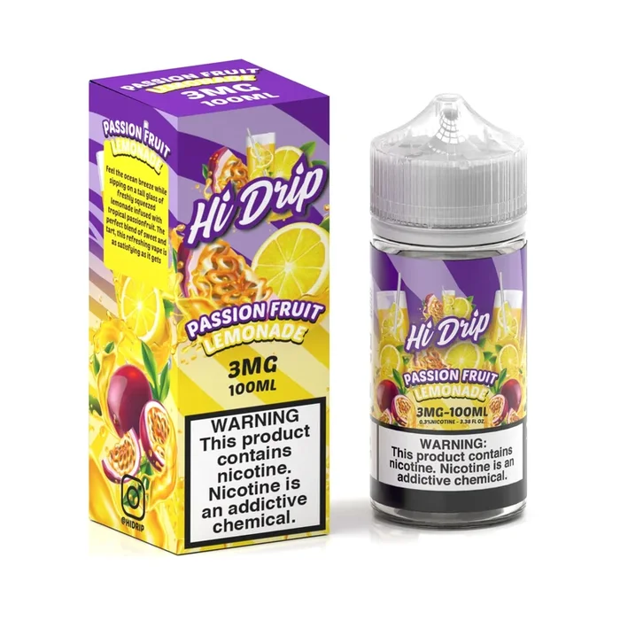 Passion Fruit Lemonade – Hi Drip – 100mL