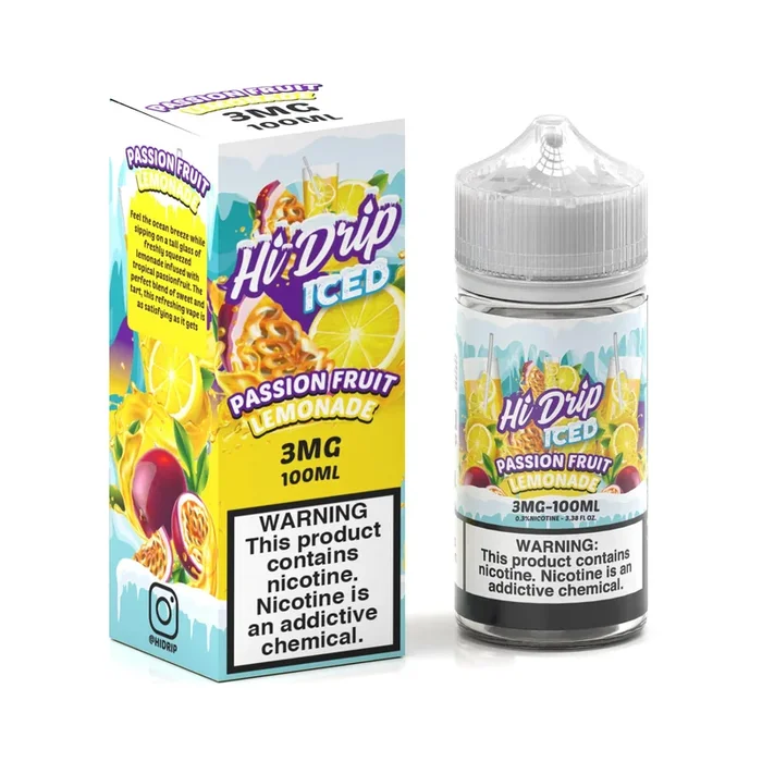 Passion Fruit Lemonade ICED – Hi Drip – 100mL