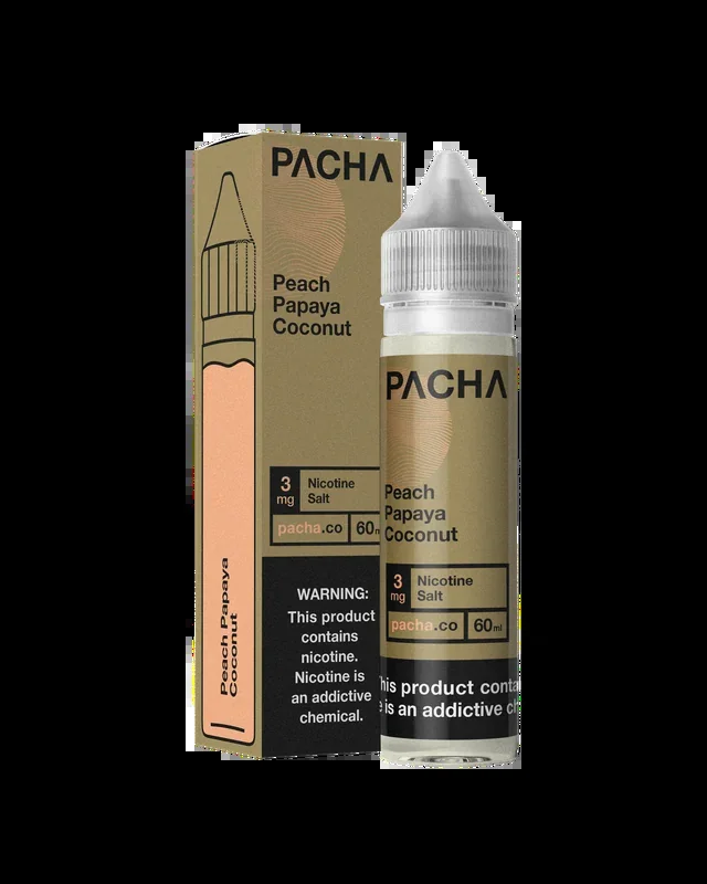 Peach Papaya Coconut Cream – Pachamama – 60mL