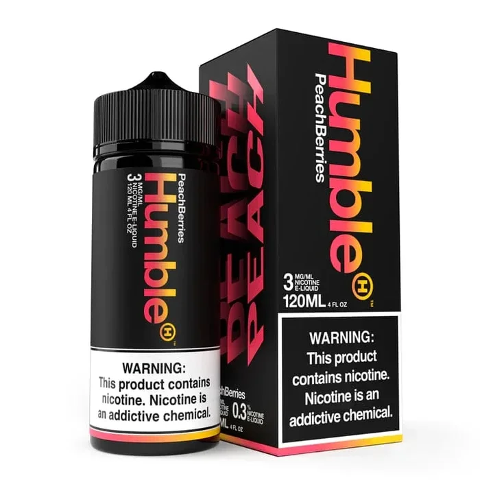 Peach Pleasure (Peach Berries) – Humble Juice Co. – 120mL