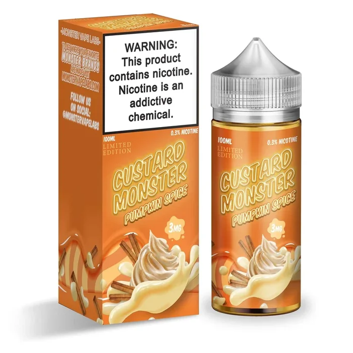 Pumpkin Spice – Custard Monster – 100mL
