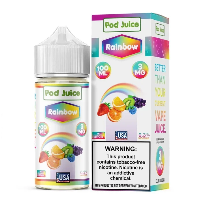 Rainbow – Pod Juice – 100mL