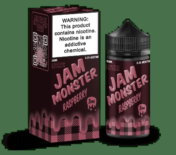 Raspberry – Jam Monster – 100mL