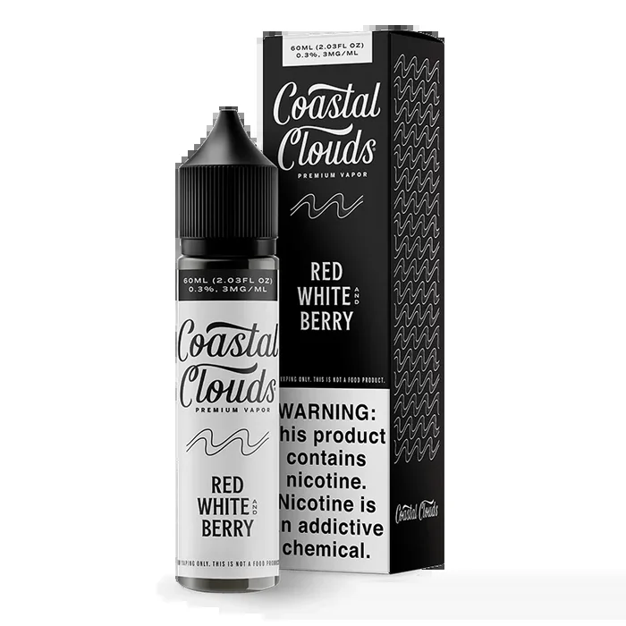 Red White And Berry – Coastal Clouds – 60mL