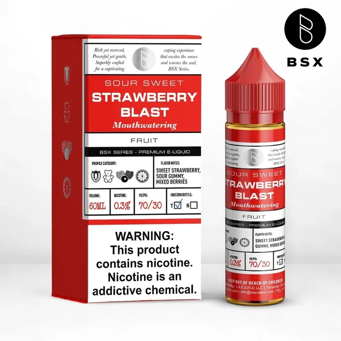 Strawberry Blast – BSX Series – 60mL
