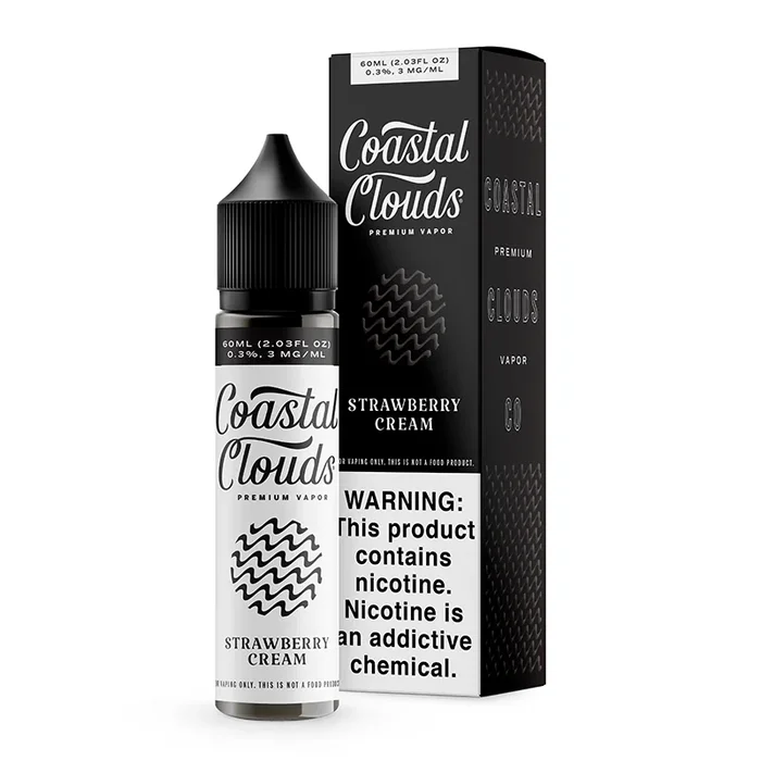 Strawberry Cream – Coastal Clouds – 60mL