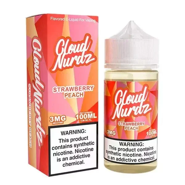 Strawberry Peach – Cloud Nurdz – 100mL